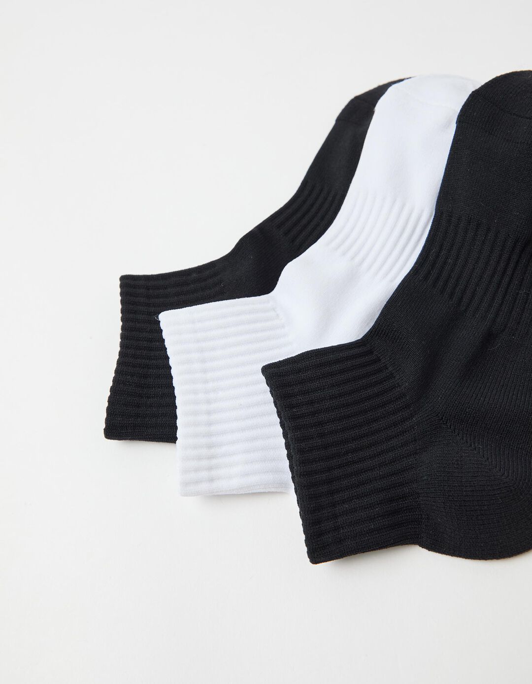 Pack 3 Pares De Meias Tornozelo, Homem, Preto