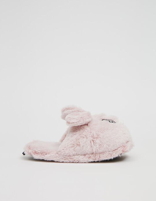 Rabbits' Bedroom Slippers, Women, Pink