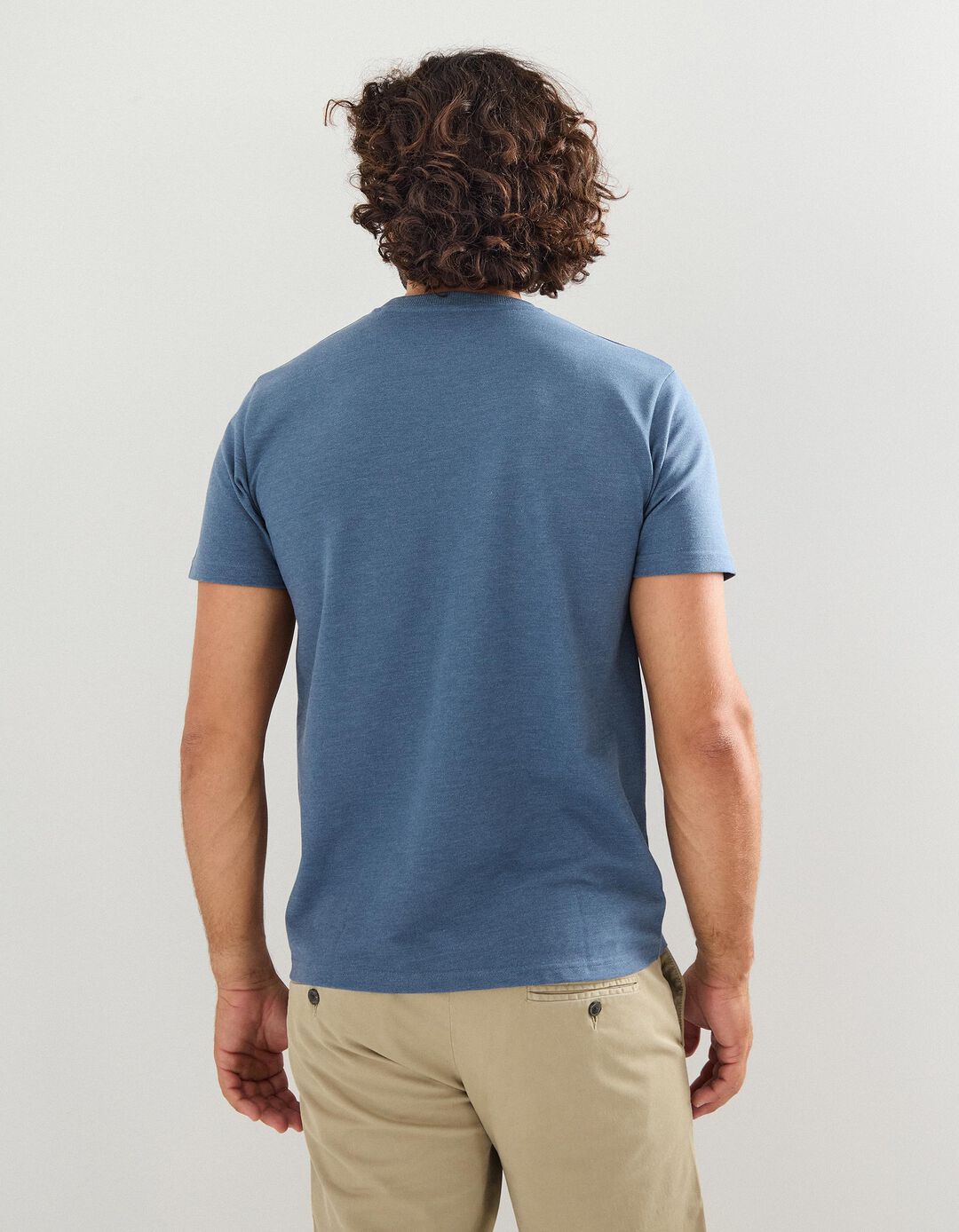 T-shirt, Homem, Azul