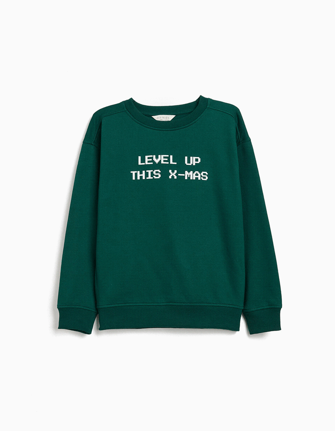 Sweatshirt de Natal, Menino, Verde Escuro