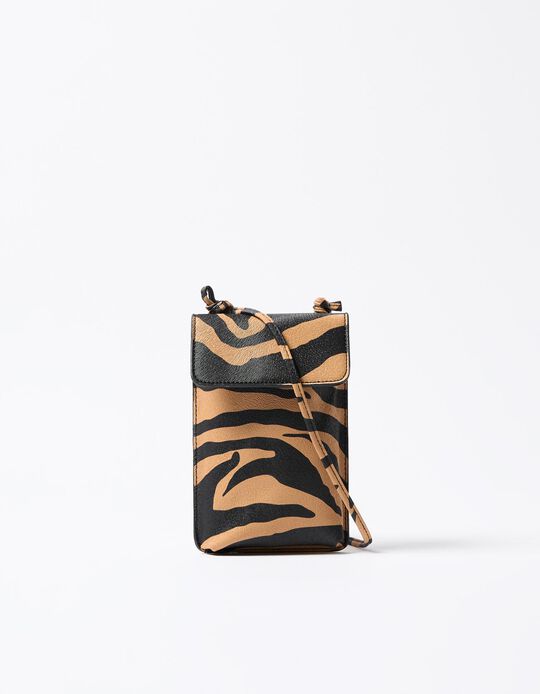 Comprar Online Bolsa para Telemóvel, Mulher, Castanho