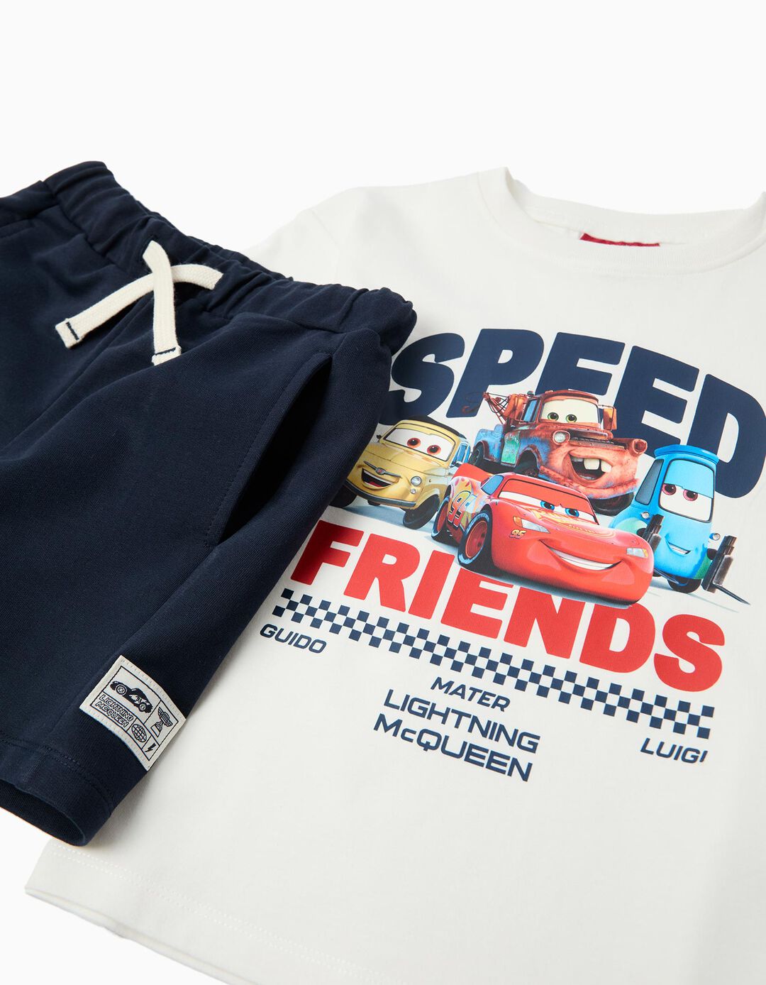Conjunto 'Cars' &copy;Disney, Menino, Azul Escuro