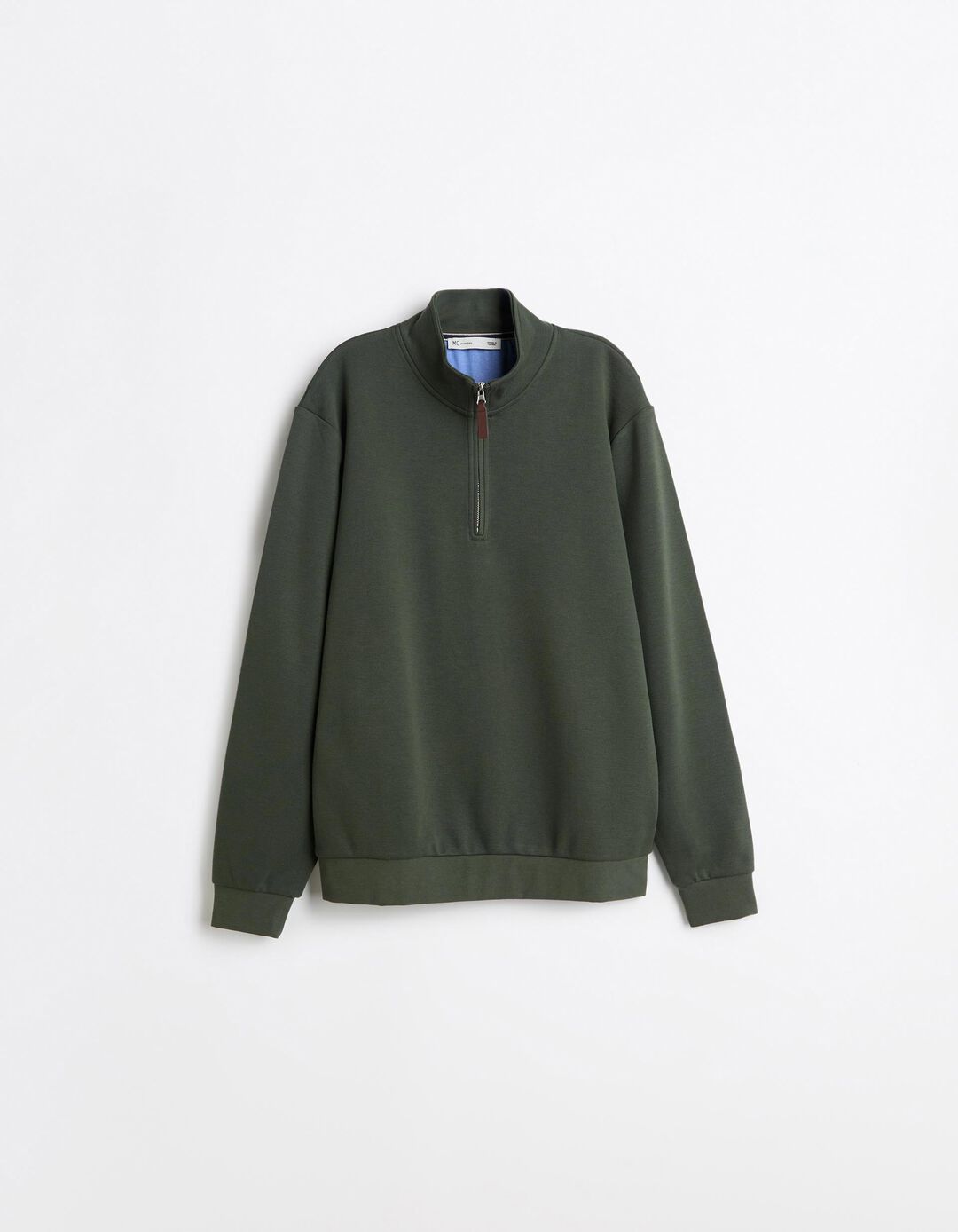 Camisola Com Gola, Homem, Verde Escuro