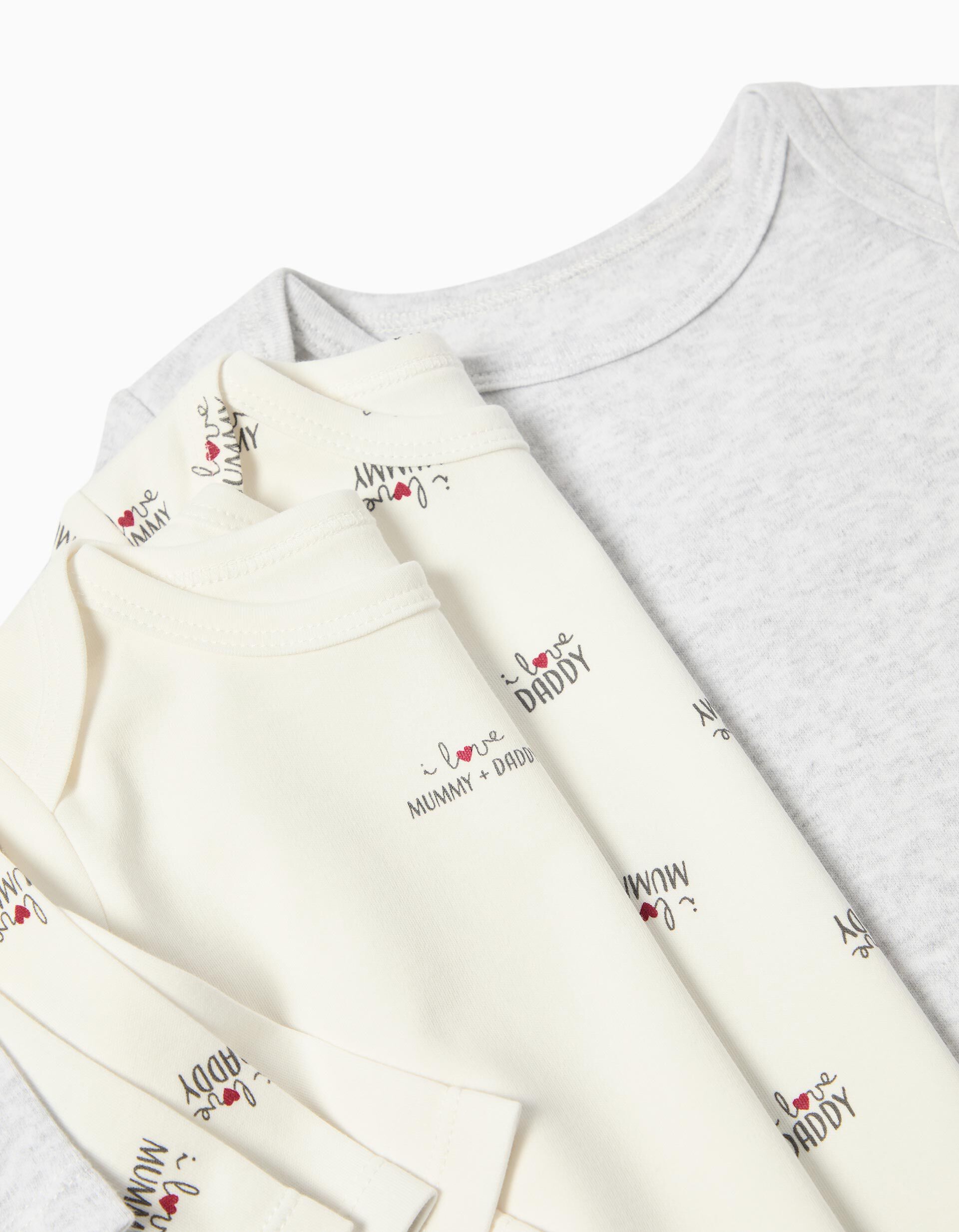 Comprar Online Pack 3 Bodies de Manga Comprida, Menino, Multicor