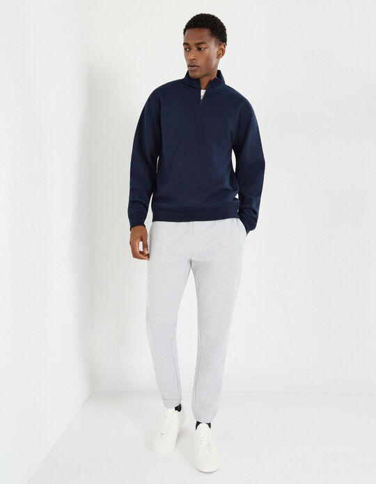 Comprar Online Joggers de Felpa, Homem, Cinzento