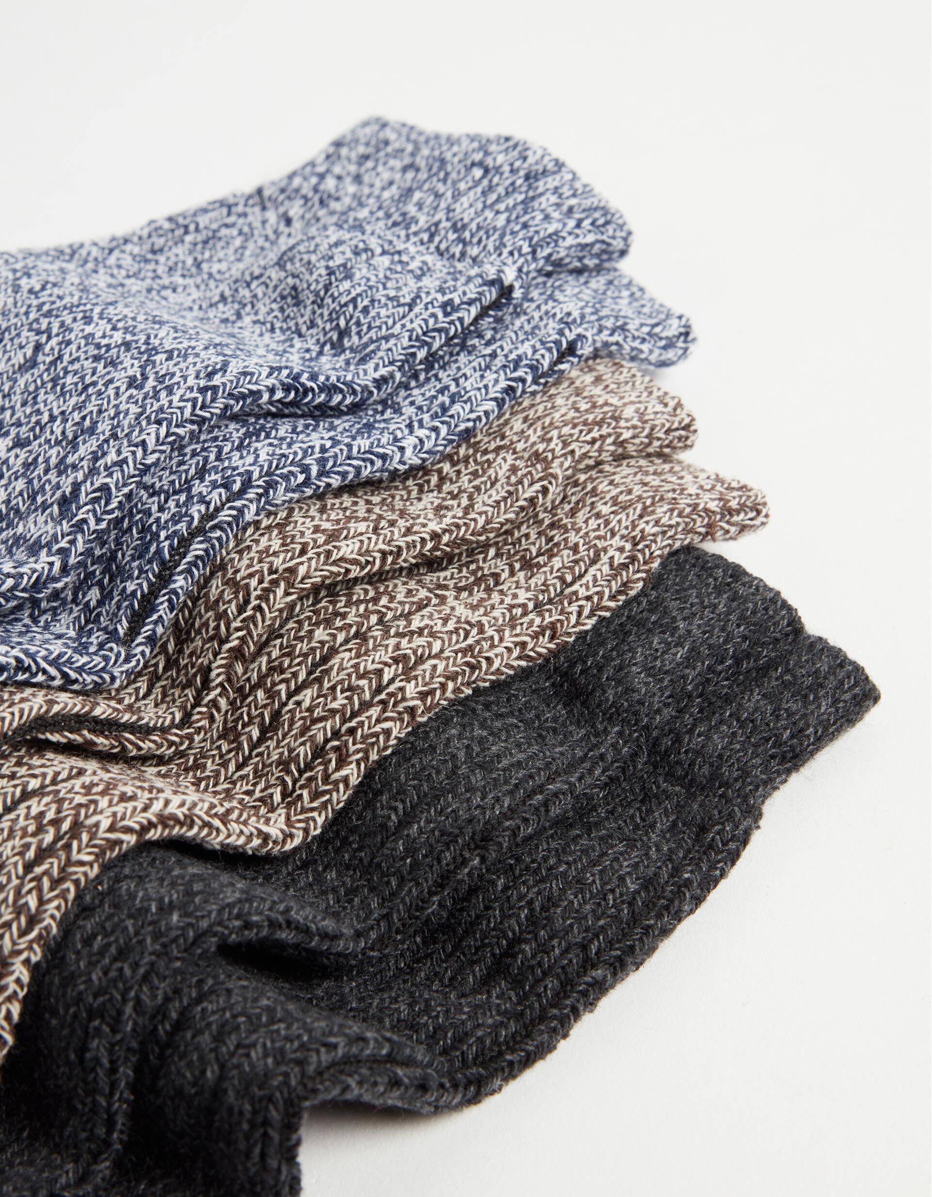 Comprar Online Pack 3 Pares de Meias Montanha, Homem, Preto