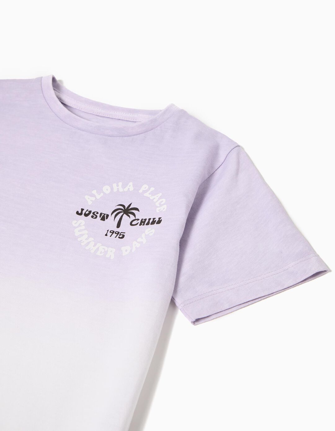 T-shirt Degradé, Menino, Roxo