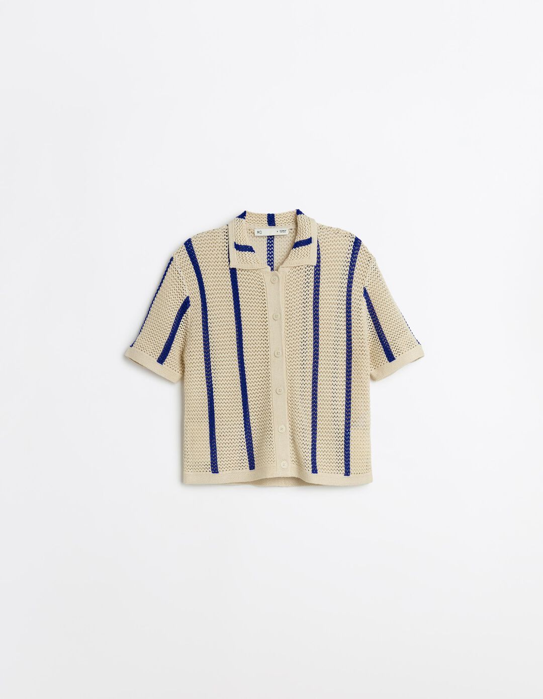 Camisa Malha Tricotada, Mulher, Azul