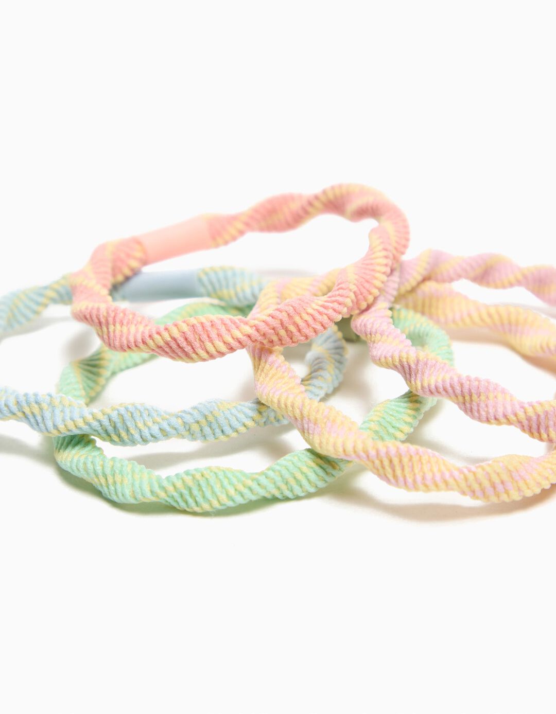 Pack 5 Elásticos de Cabelo, Menina, Multicor 