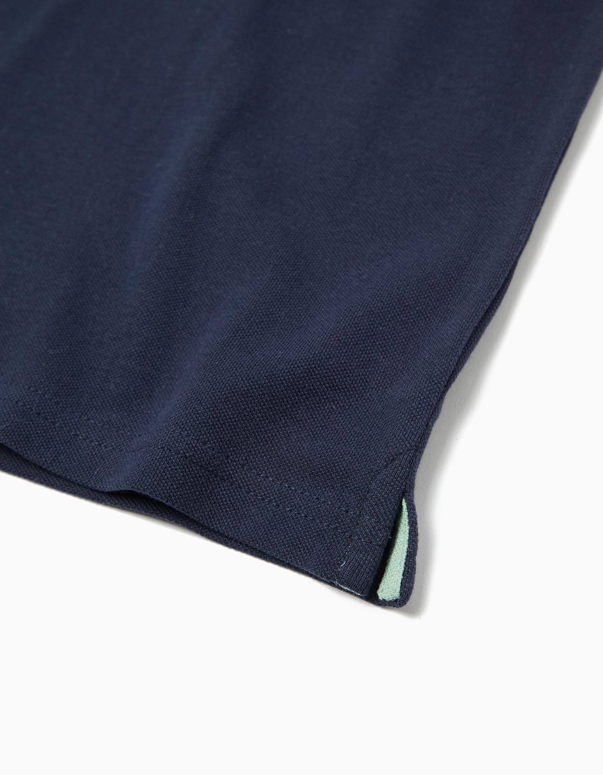 Comprar Online Polo Piquet, Menino, Azul Escuro