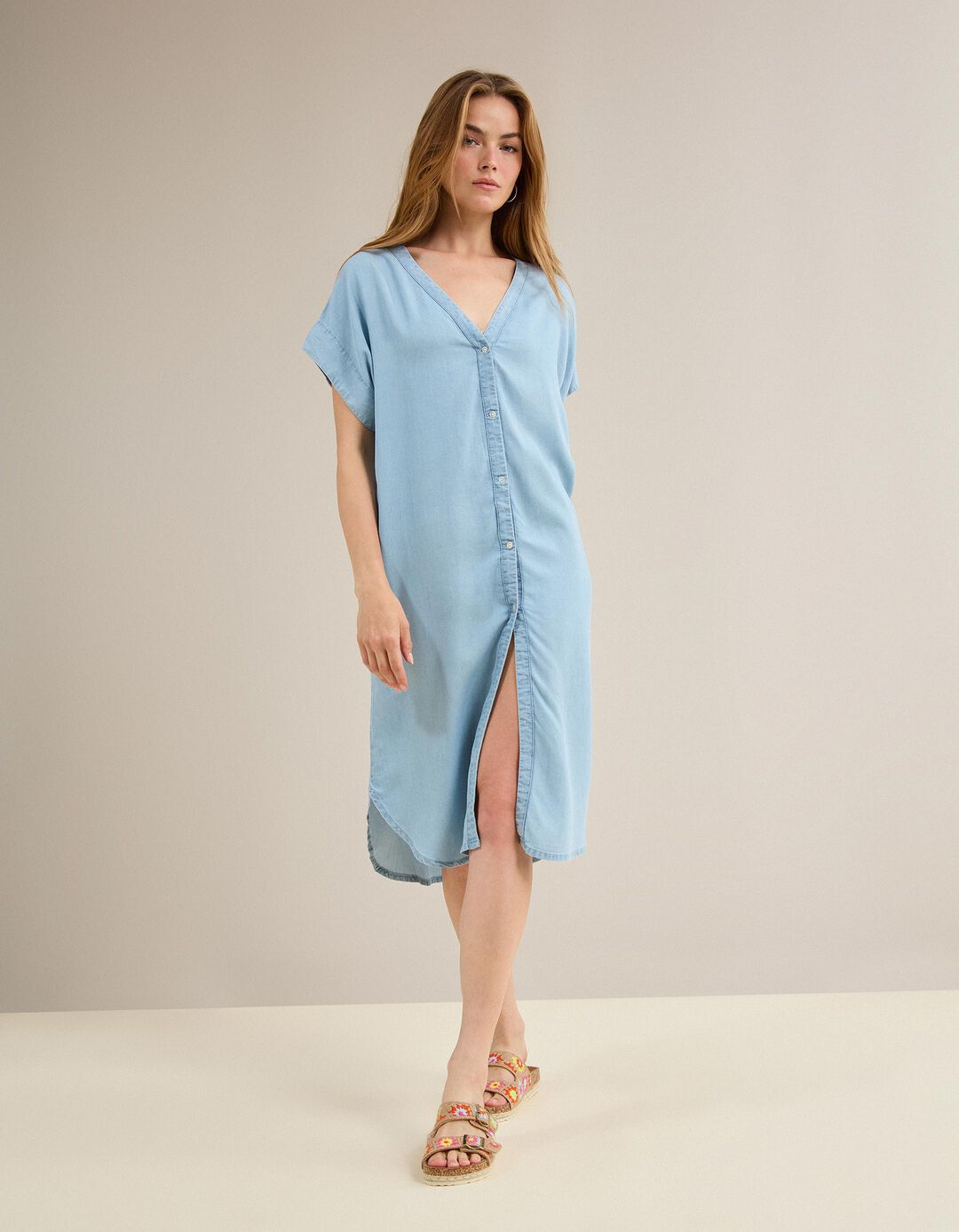 Vestido Liocel, Mulher, Azul