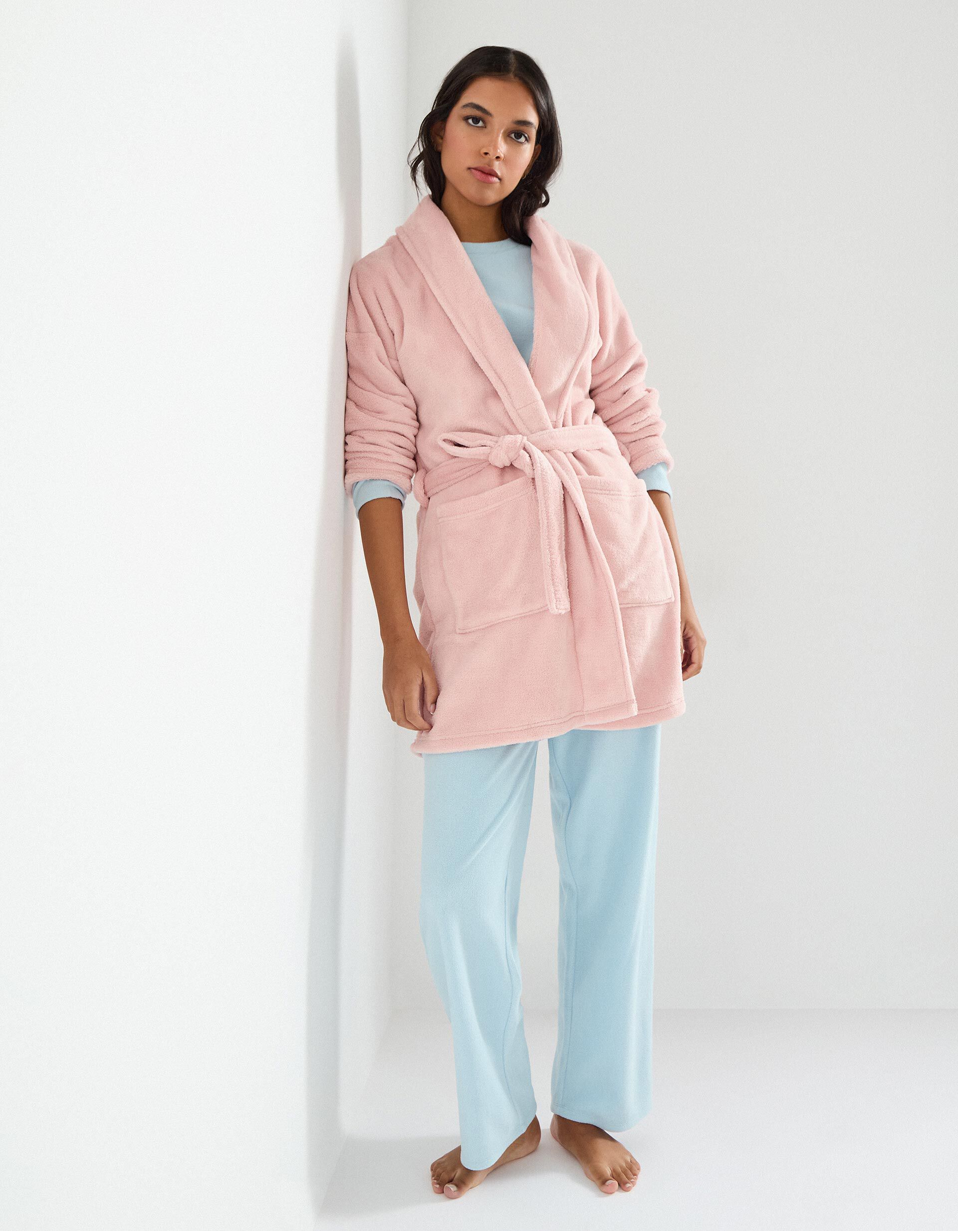 Comprar Online Robe Curto, Mulher, Rosa Claro