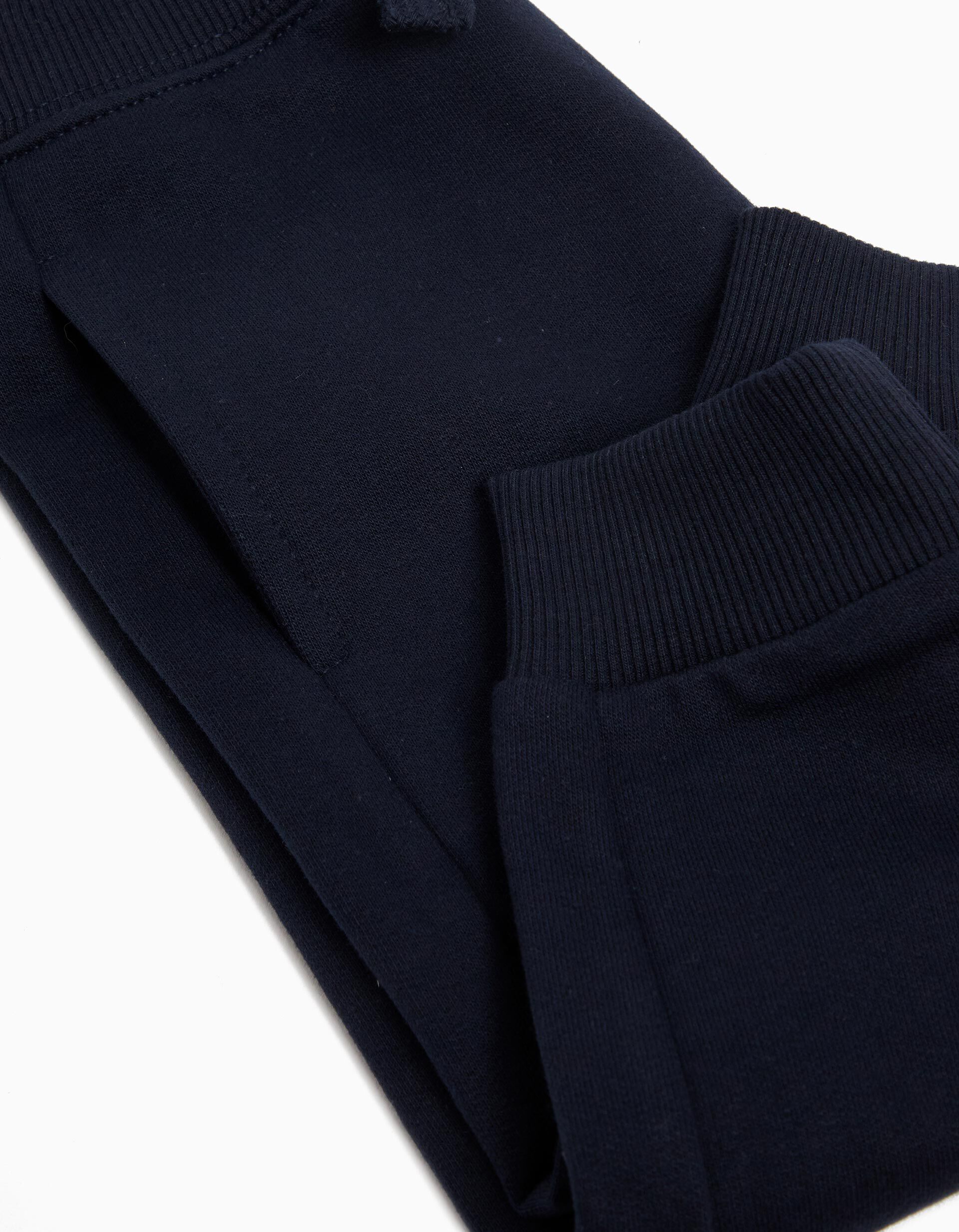 Comprar Online Cal&ccedil;as de Felpa, Menino, Azul Escuro