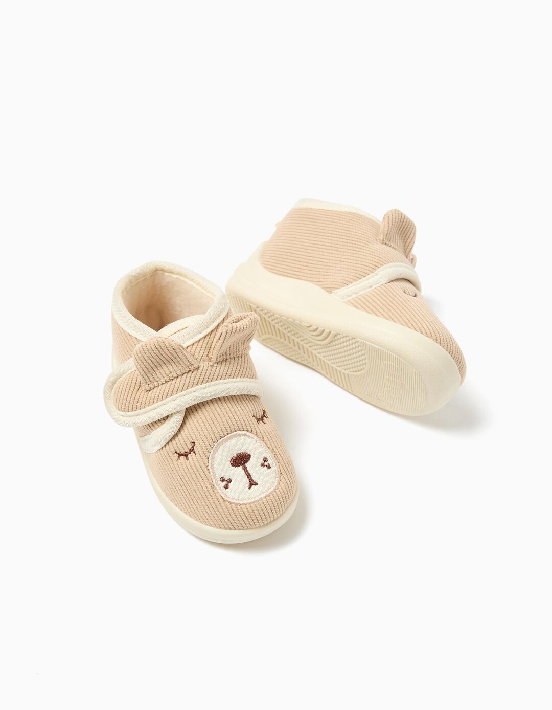 Pantufas, Menina, Bege