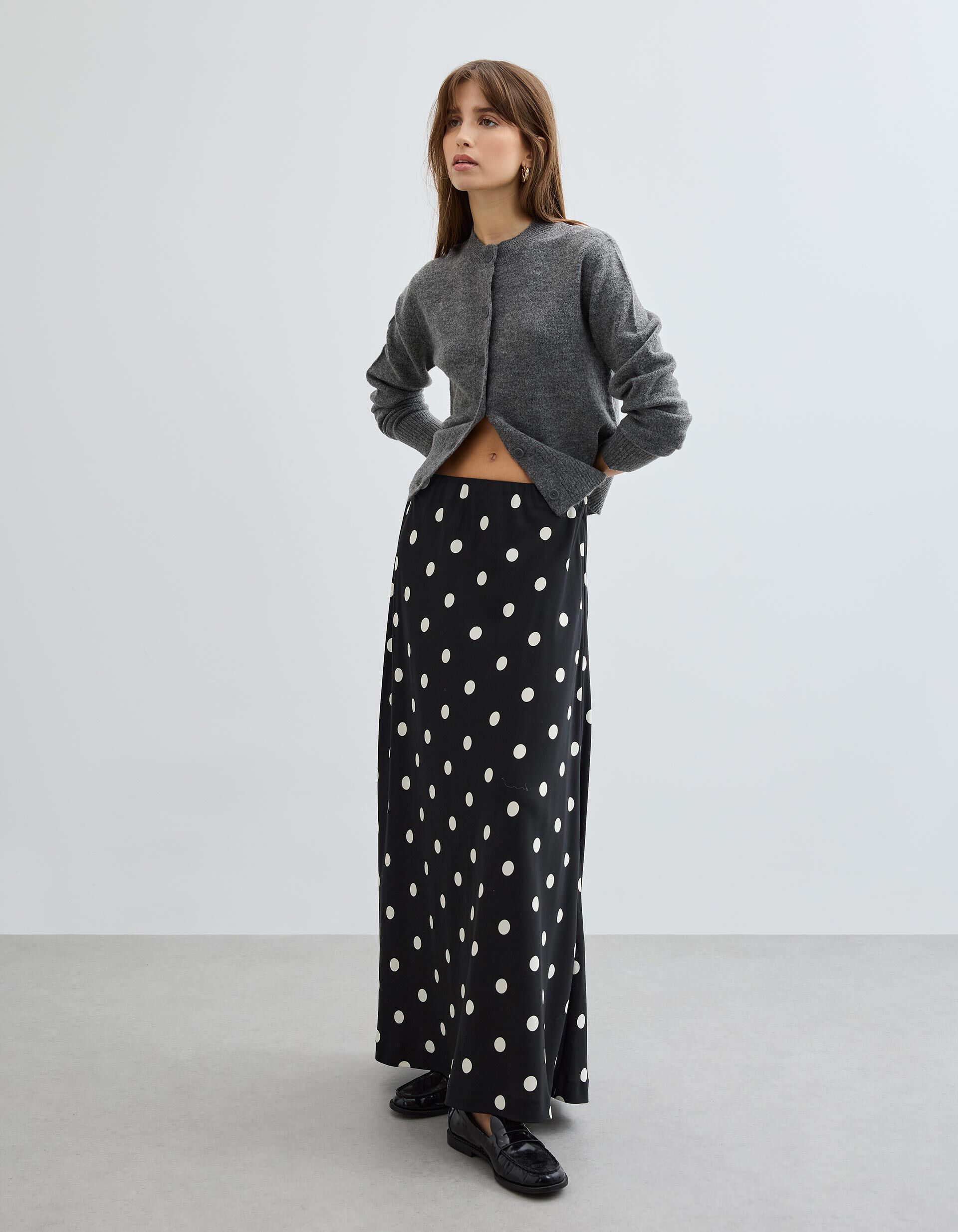 Comprar Online Casaco de Malha, Mulher, Cinzento Escuro