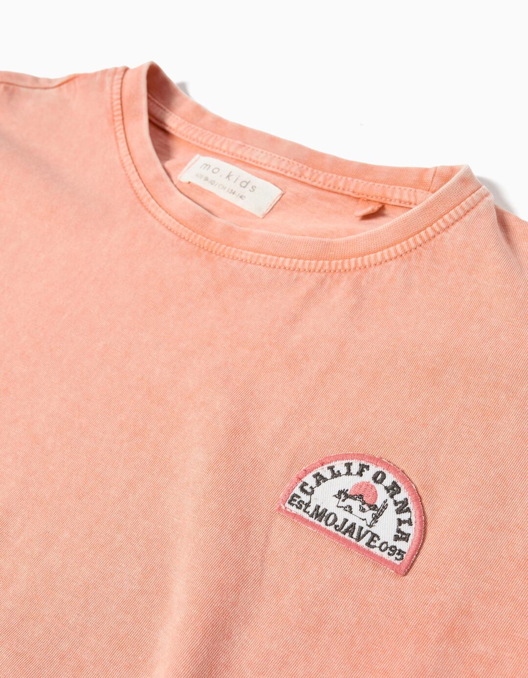 T-shirt Print, Menina, Rosa