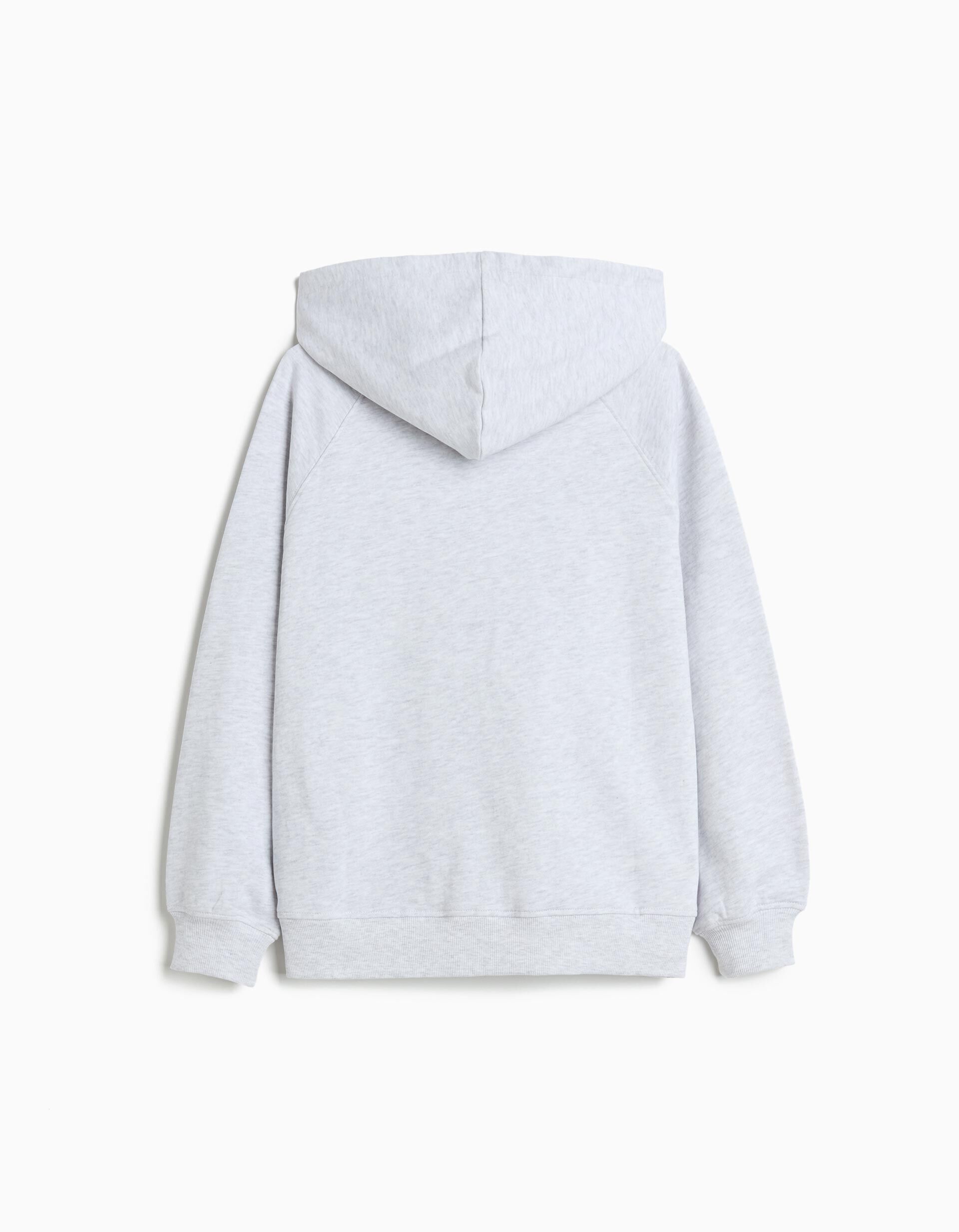 Comprar Online Casaco de Felpa com Capuz, Menino, Cinzento Claro