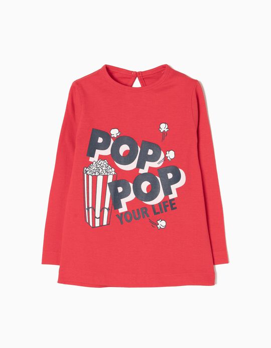 T-shirt Manga Comprida Pop Pop