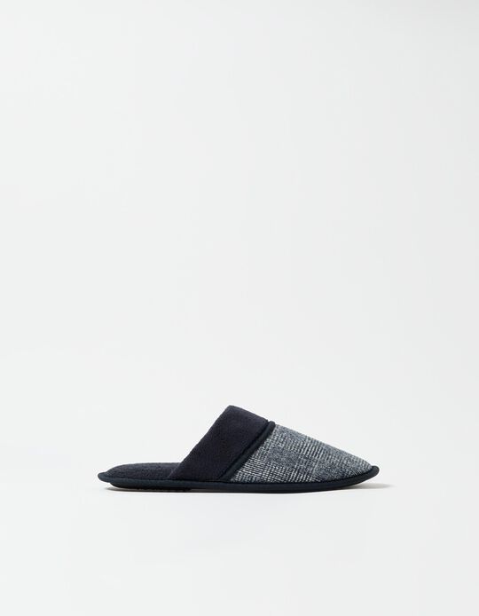 Comprar Online Chinelos de Quarto, Homem, Azul Escuro