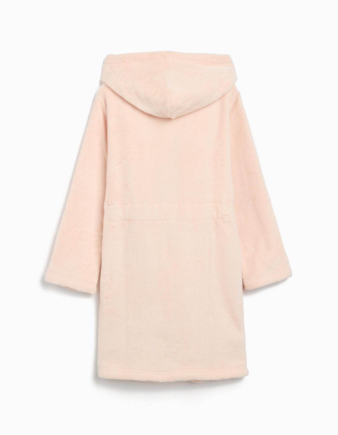 Robe com Capuz, Menina, Rosa Claro