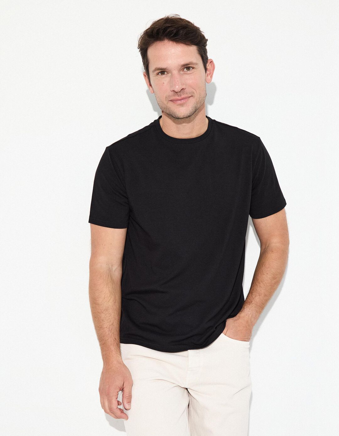 T-shirt Coolmax® Lisa, Homem, Preto 