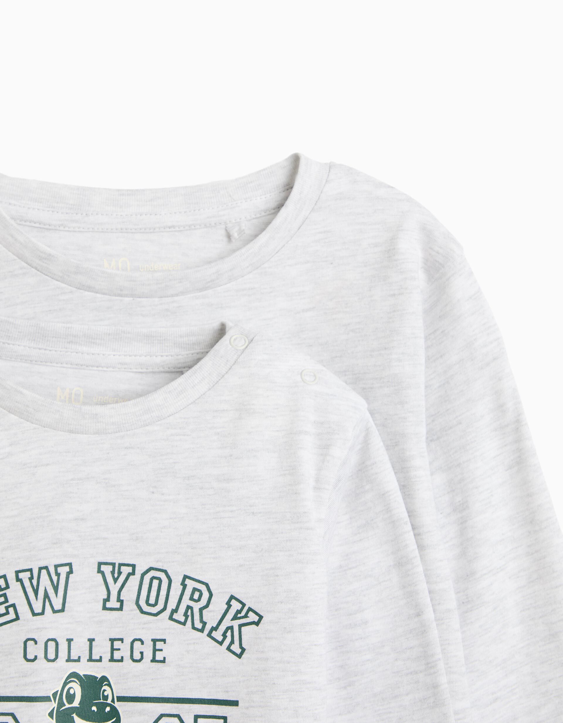 Comprar Online Pijama Jersey, Menino, Cinzento Claro