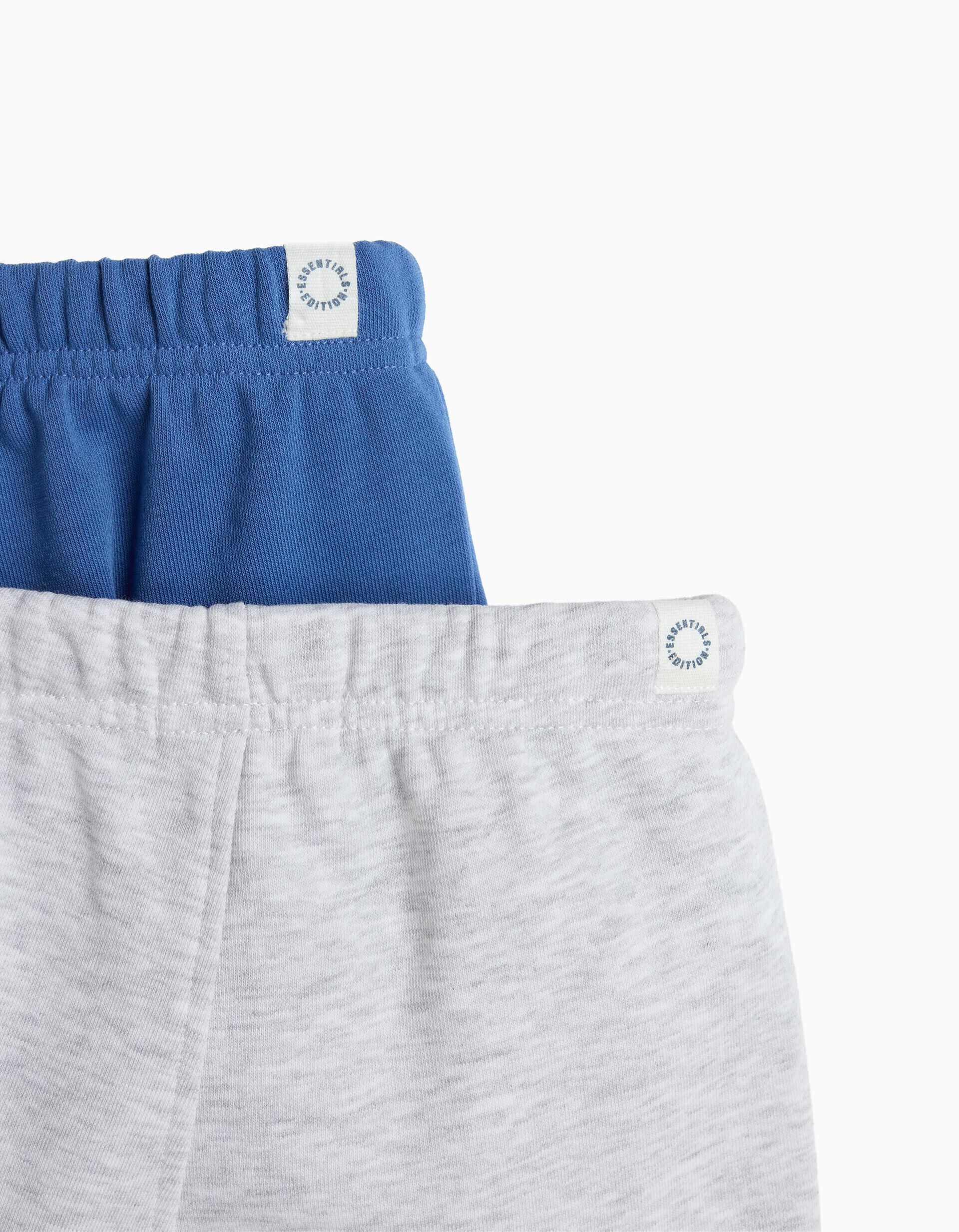 Comprar Online Pack 2 Joggings De Felpa, Menino, Azul