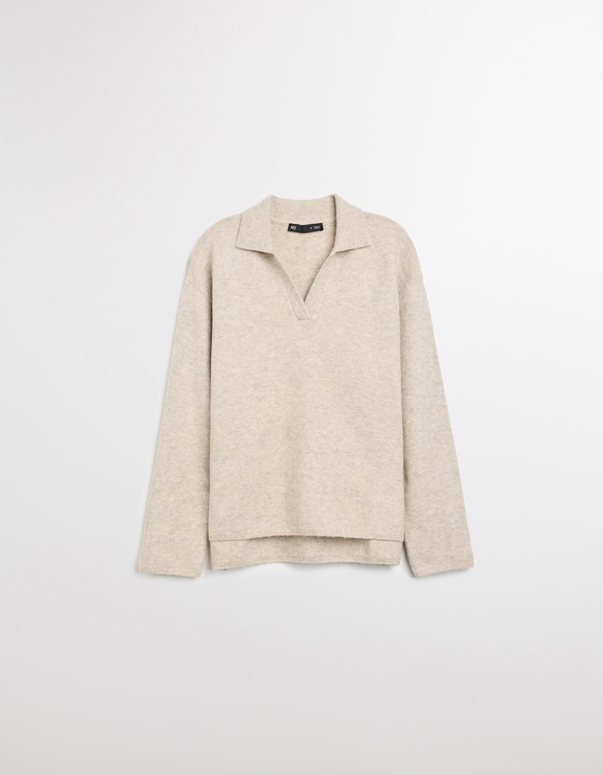 Comprar Online Camisola com L&atilde;, Mulher, Bege Claro