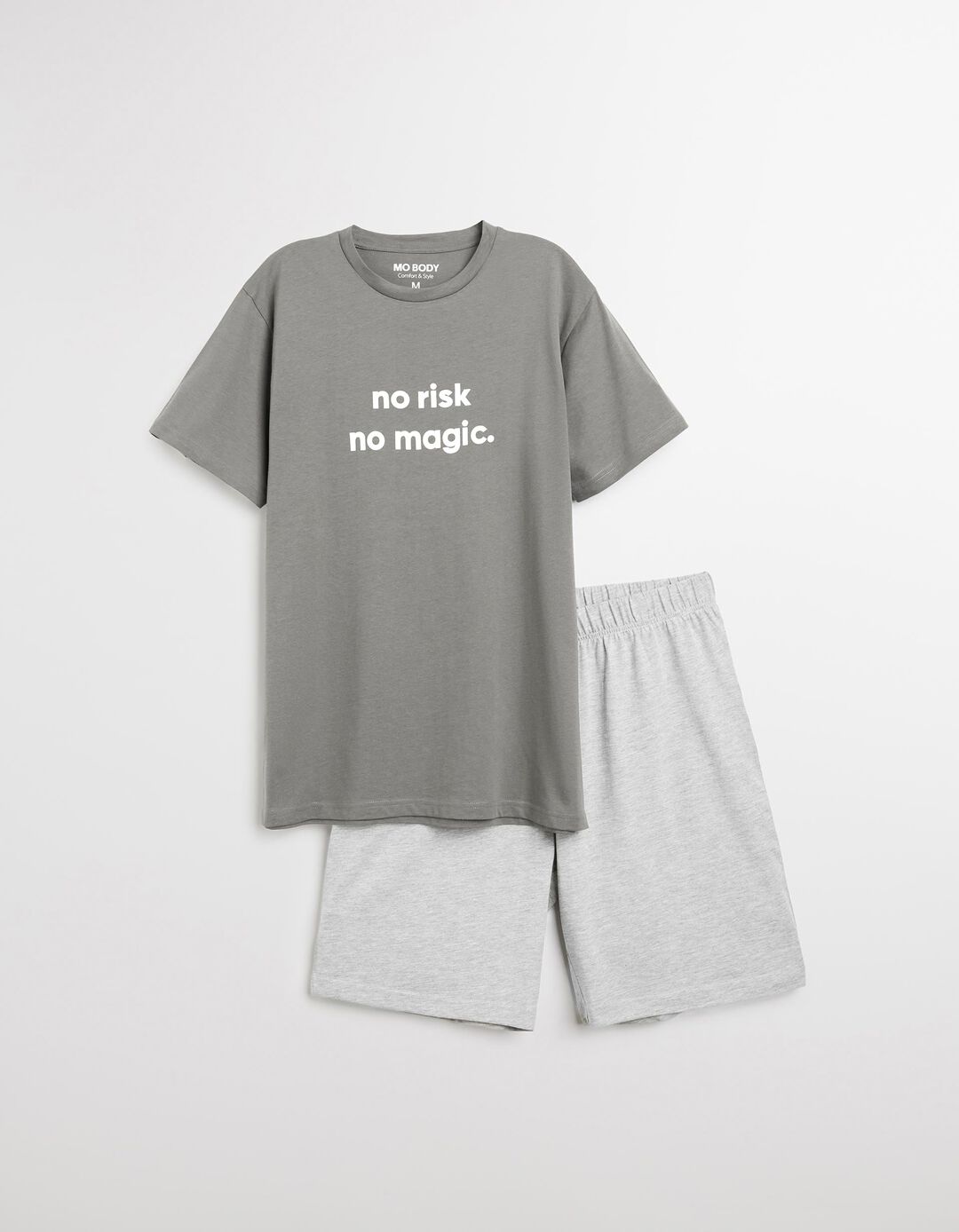 Pijama Jersey, Homem, Cinzento Escuro 