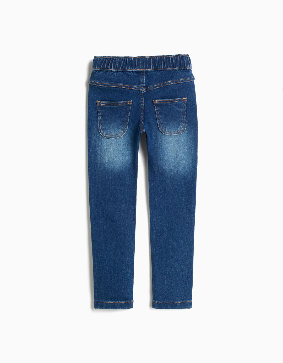 Jeggings de Ganga, Menina, Azul 