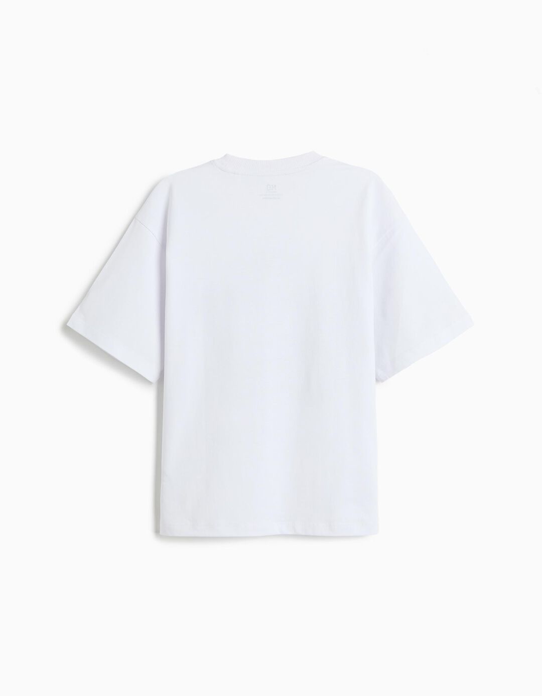 T-shirt Estampada 'Loose Fit', Menino, Branco