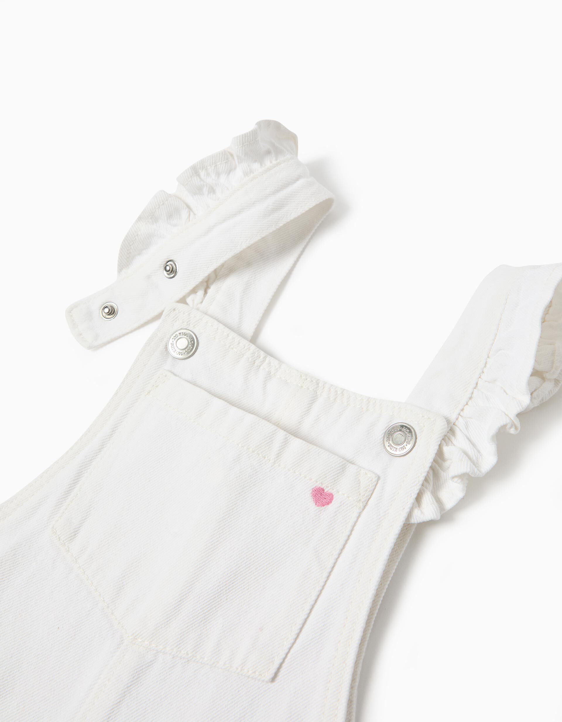 Comprar Online Jardineiras de Ganga, Menina, Branco