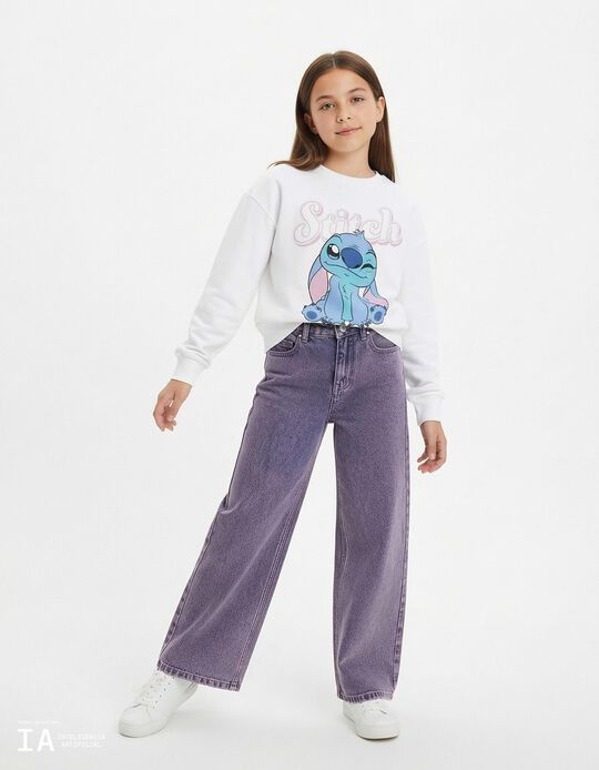 Comprar Online Cal&ccedil;as de Ganga 'Wide Leg', Menina, Rosa Claro