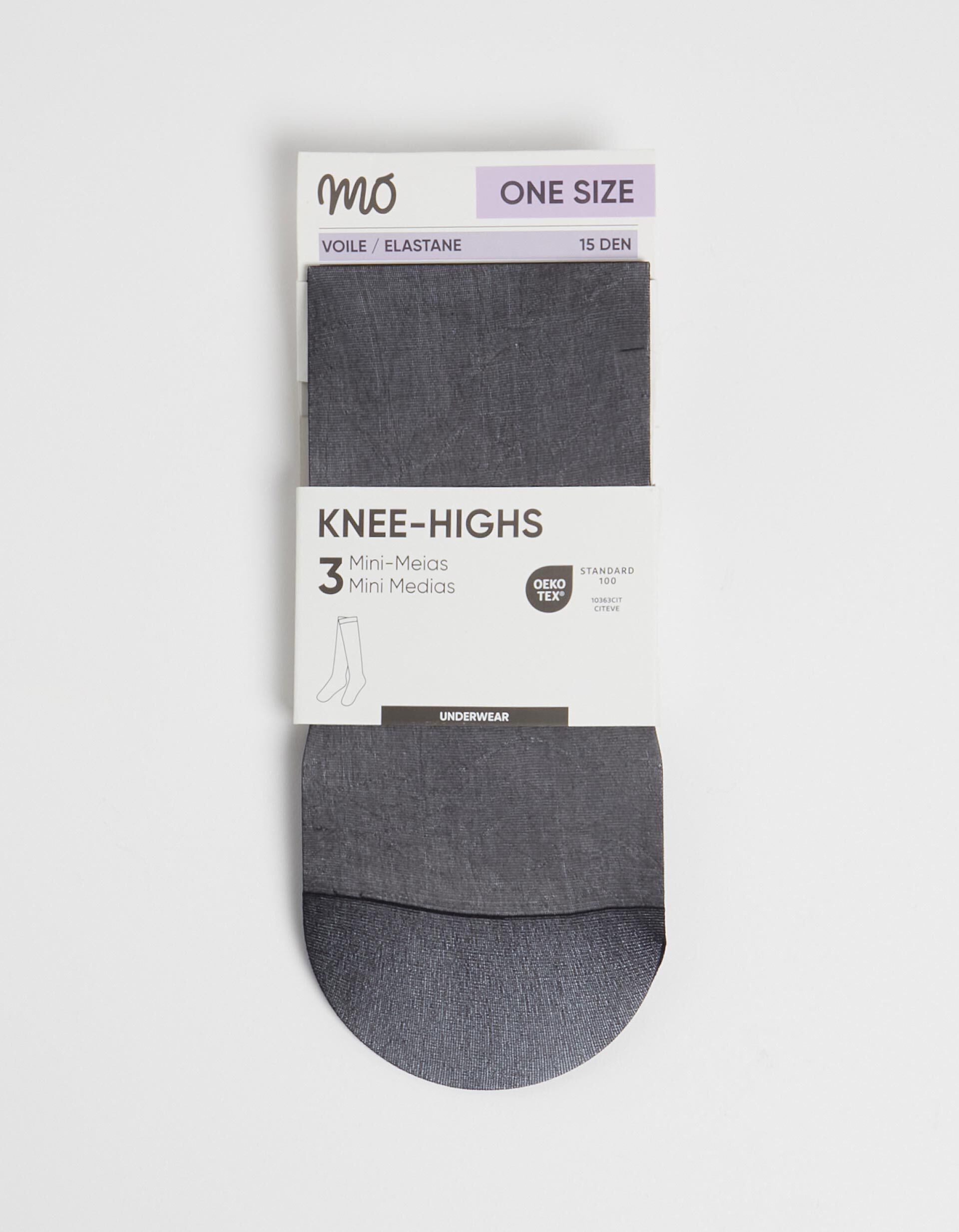 Comprar Online Pack 3 Mini-meias 15 DEN, Mulher, Preto