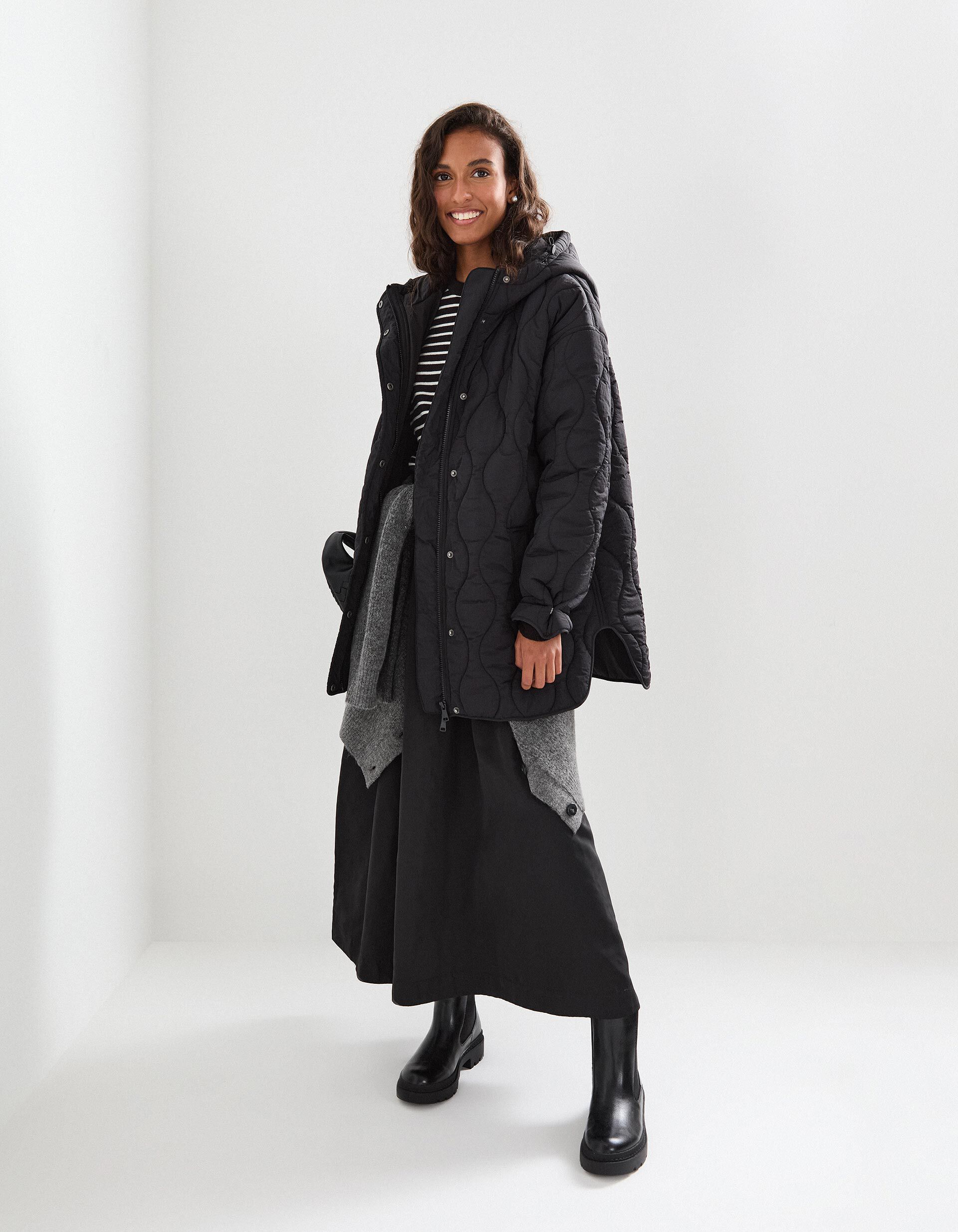 Comprar Online Parka Acolchoada, Mulher, Preto