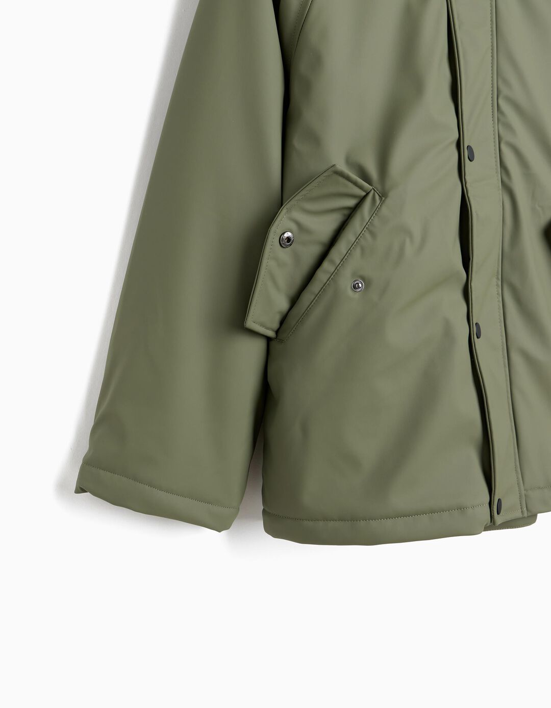 Parka Imperme&aacute;vel, Menino, Verde Escuro