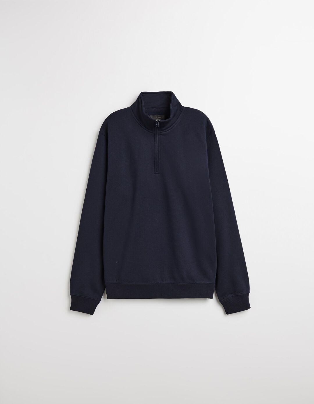 Sweatshirt com Fecho, Homem, Azul Escuro
