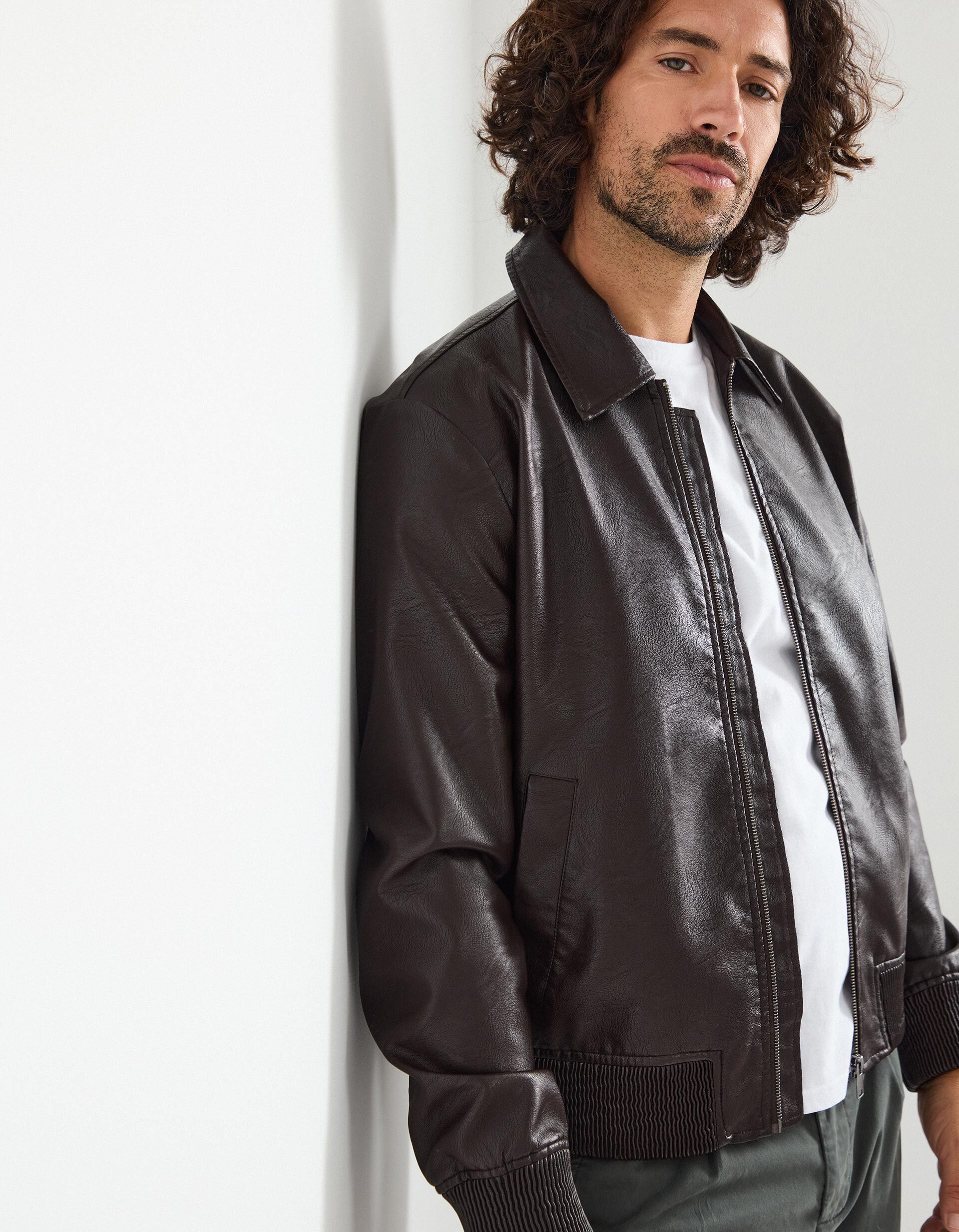 Comprar Online Casaco Bomber, Homem, Castanho Escuro