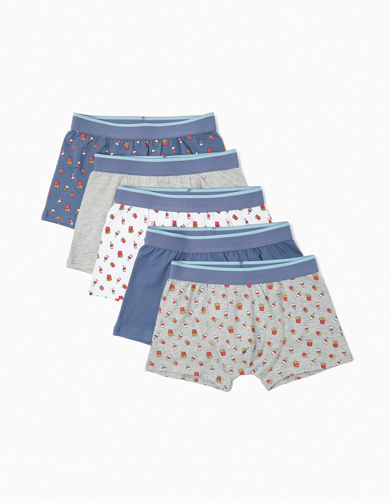 Comprar Online Pack 5 Boxers, Menino, Multicor