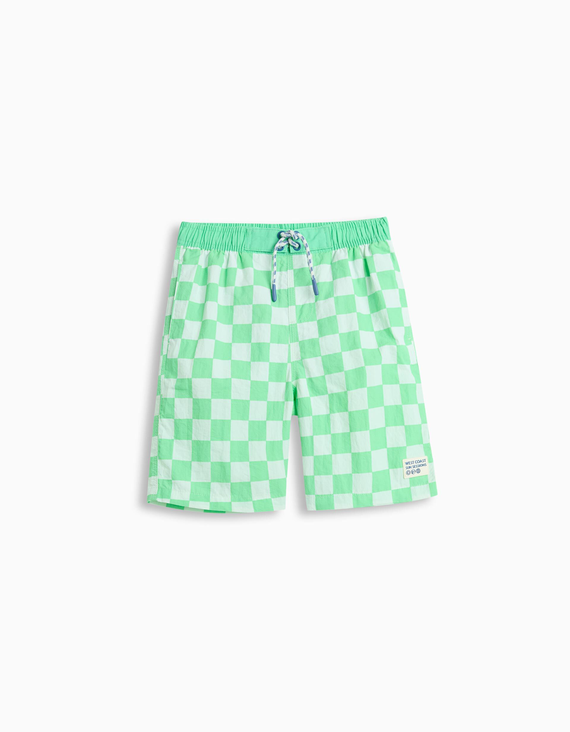 Comprar Online Cal&ccedil;&otilde;es de Banho 'Boardshort', Menino, Verde Claro