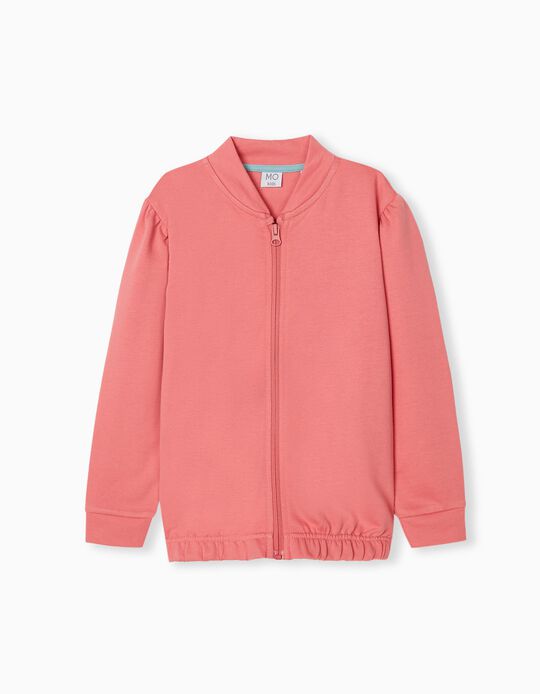 Fleece Jacket, Girls, Pink