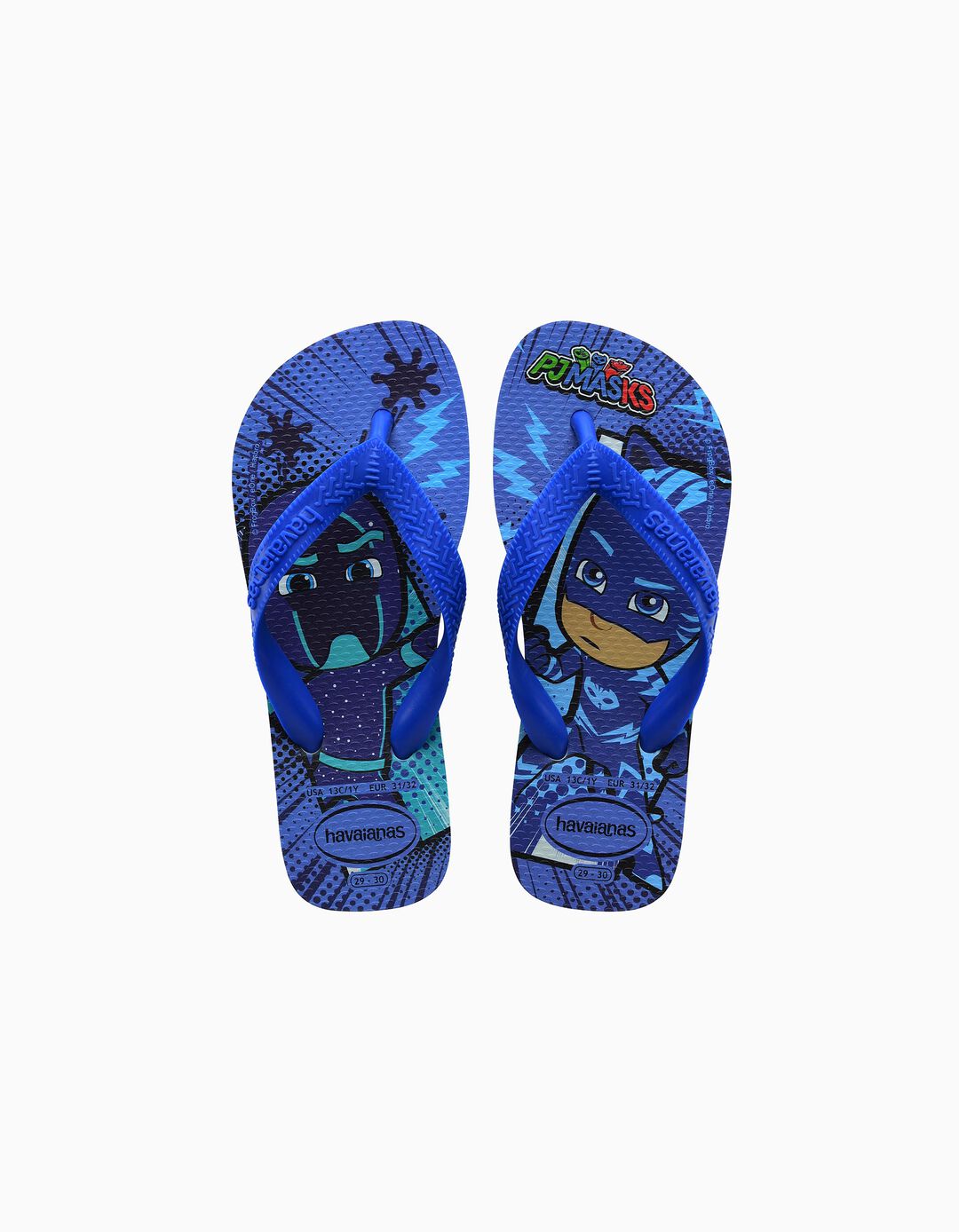 PJ Masks' 'Havaianas' Flip Flops, Boys, Blue