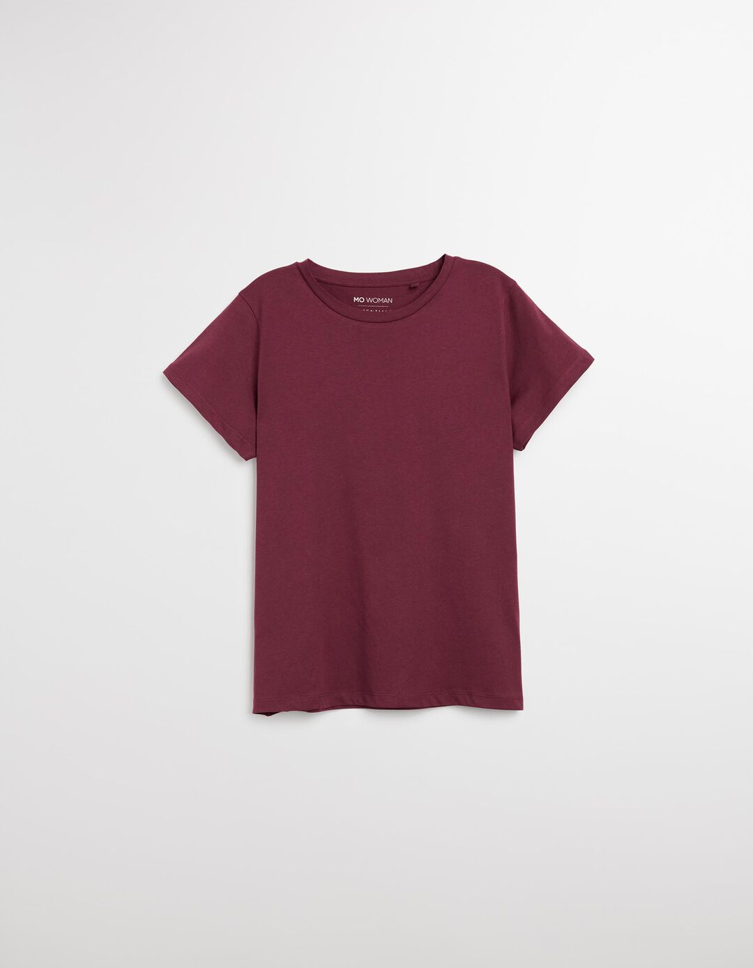 T-shirt, Mulher, Vermelho Escuro