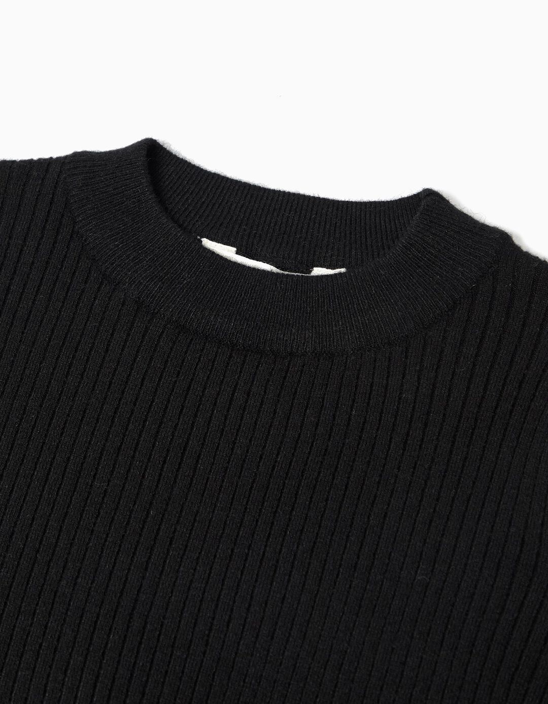 Camisola de Malha, Menina, Preto 