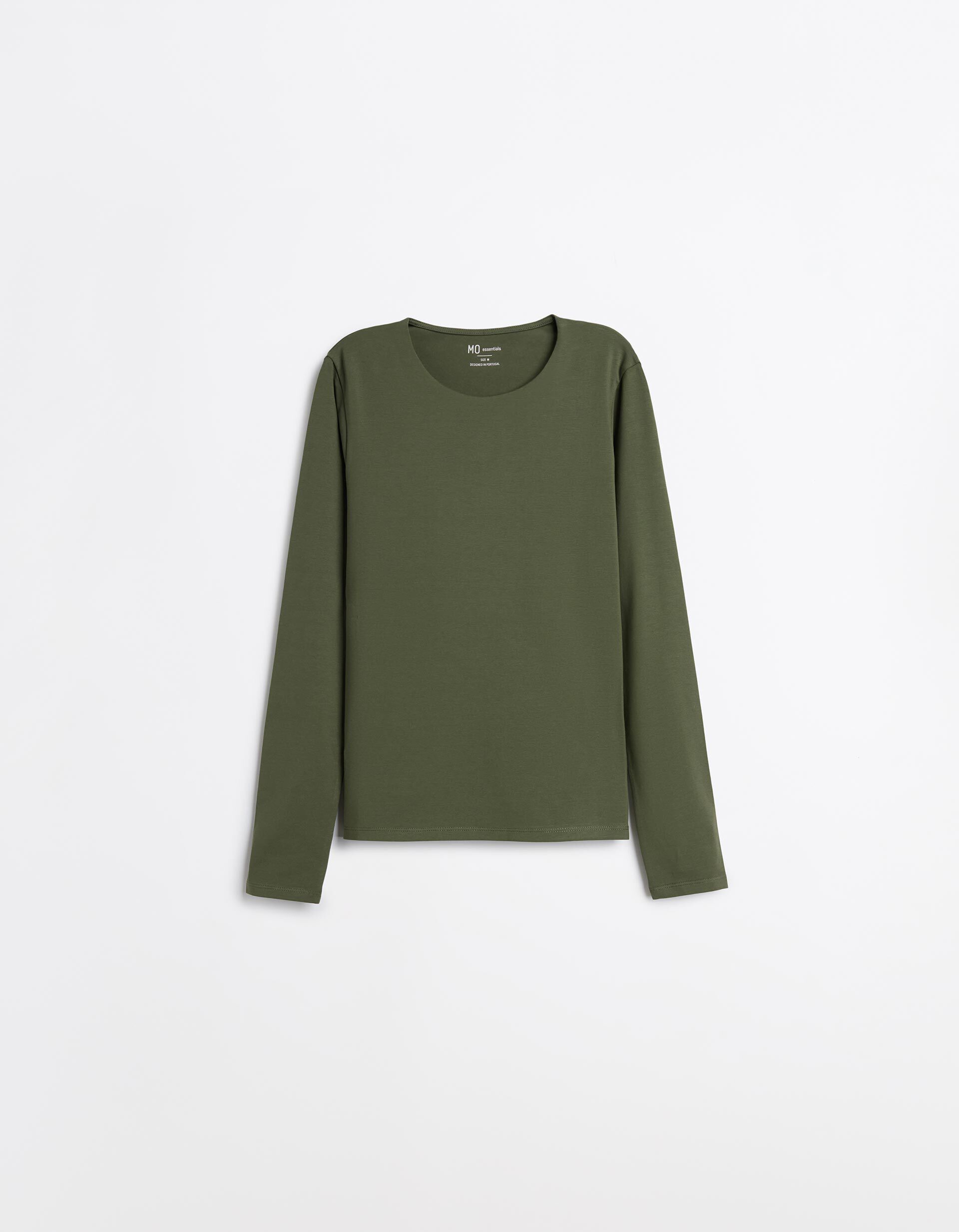 Comprar Online Camisola De Manga Comprida, Mulher, Verde Escuro