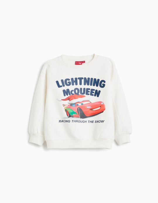 Comprar Online Sweatshirt Cardada 'Cars' &copy;Disney, Menino, Branco