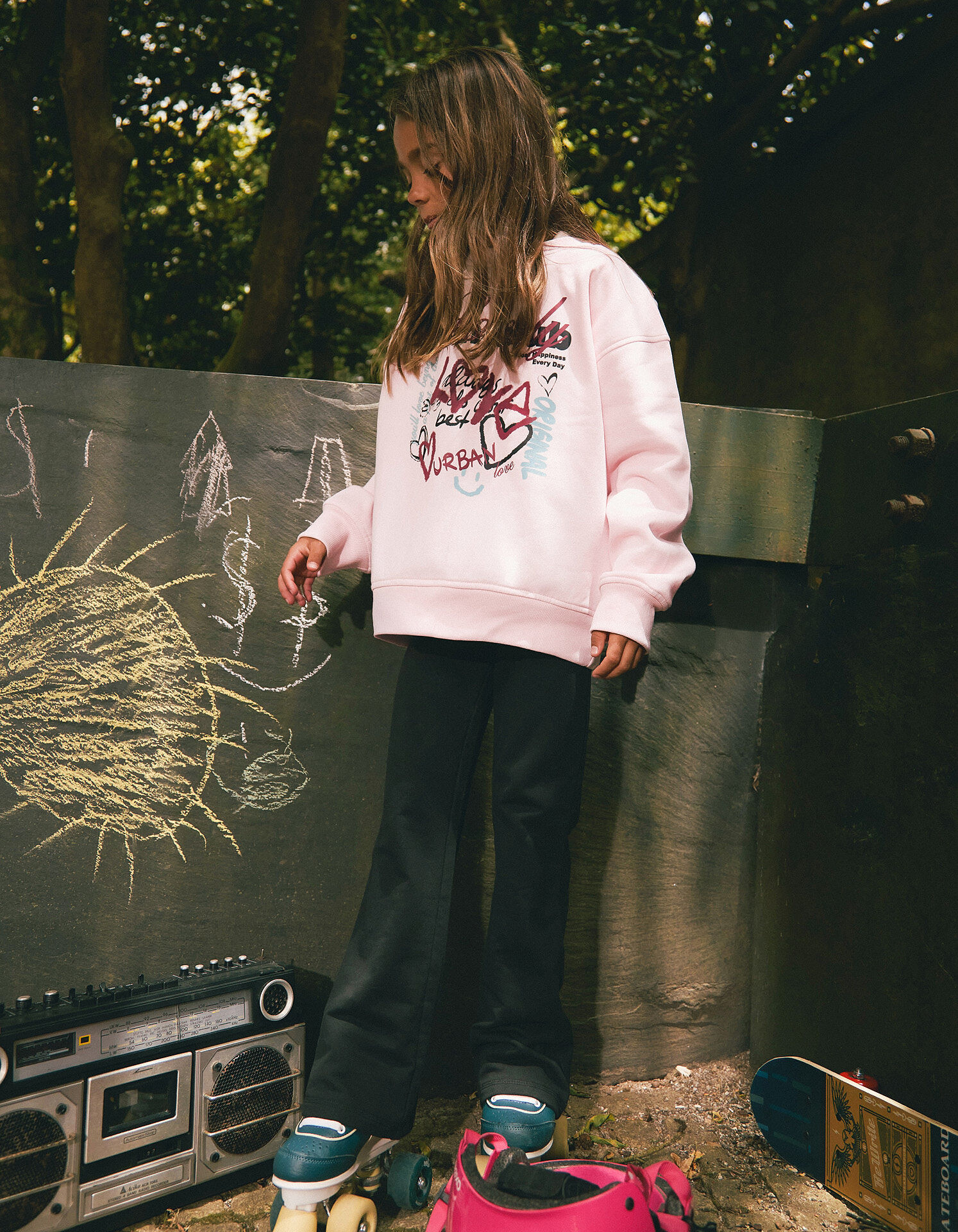 Comprar Online Leggings Flare, Menina, Preto