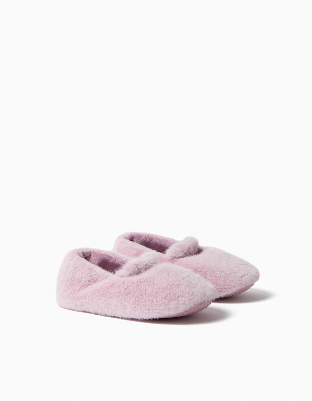 Pantufas Estilo Sabrina, Menina, Rosa