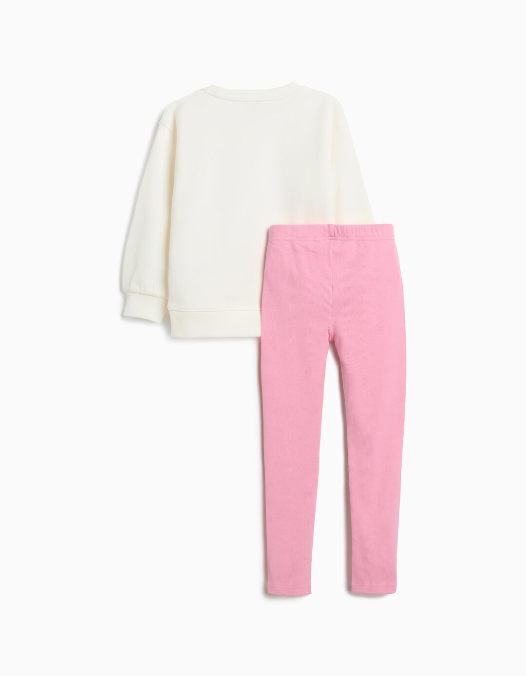 Conjunto Sweatshirt e Leggings 'Hello Kitty', Menina, Branco