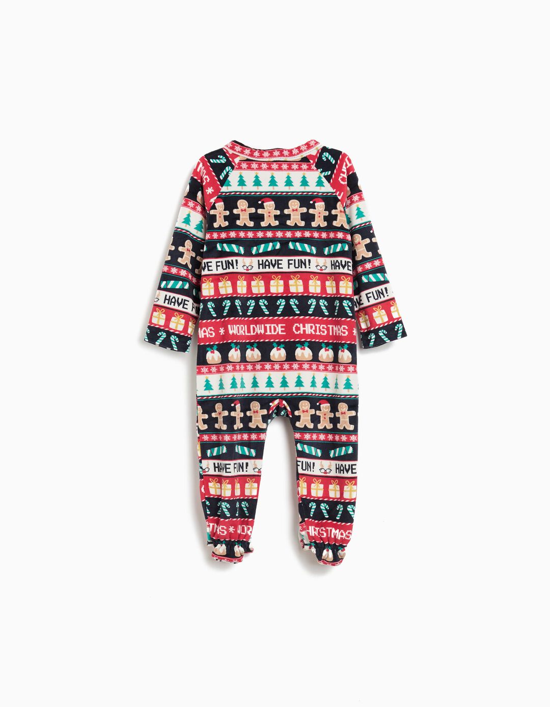 Babygrow de Natal, Menino, Azul Escuro